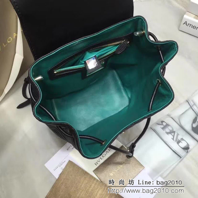 BVLGARI寶格麗 專櫃新款 迷你背包 可拆卸雙肩背帶 可手提斜挎 288537 FYD1413